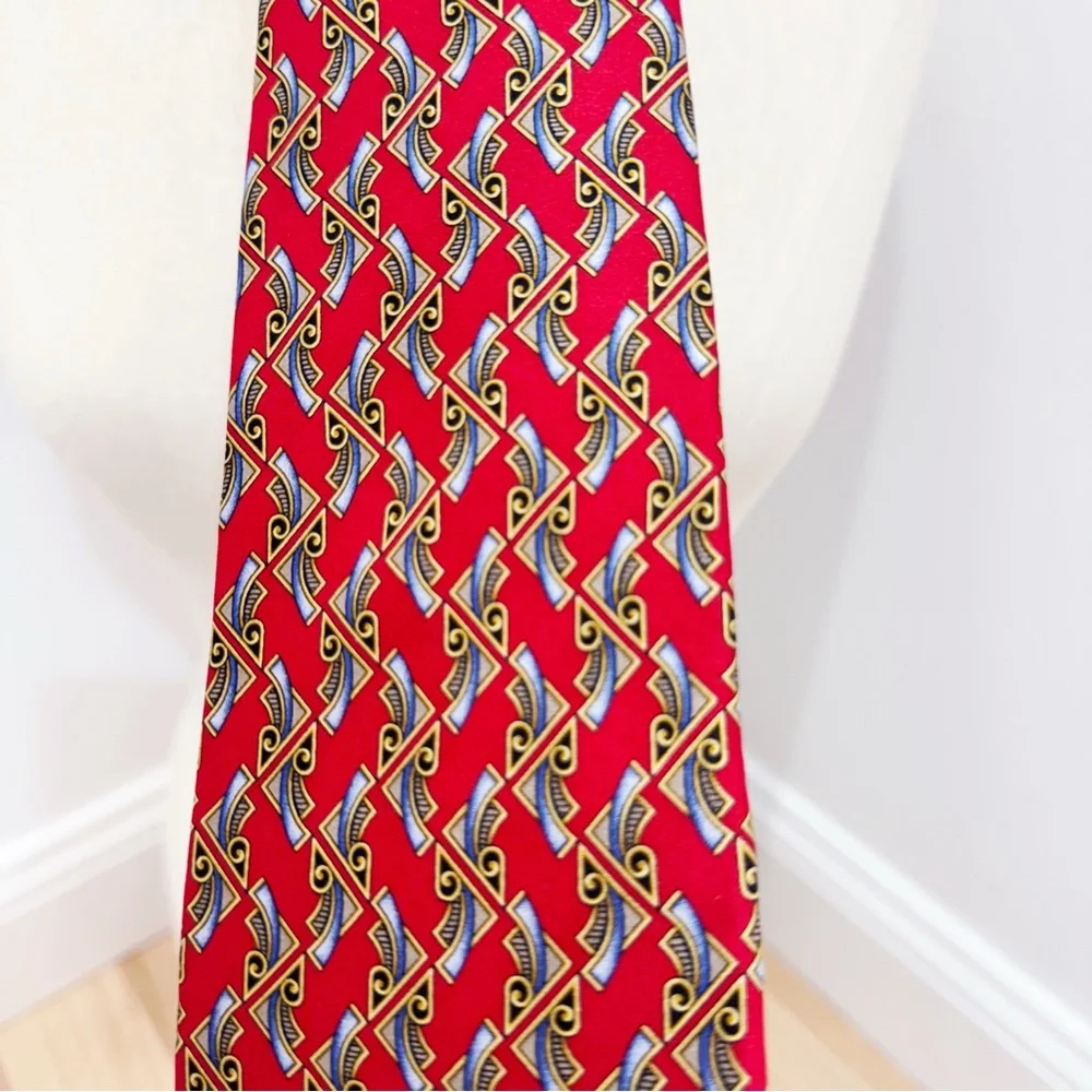 Robert Talbott Nordstrom Red Men’s Silk Tie Handsewn 56”